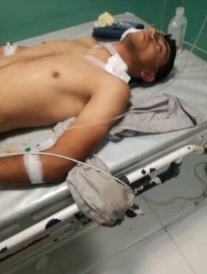 حى الثورة ينتفض و انباء عن سقوط جرحى بين المتظاهرين