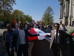 برلين تحتضن الأحوازيين في ذكرى الرابع و التعسين على الاحتلال الايراني للأحواز
