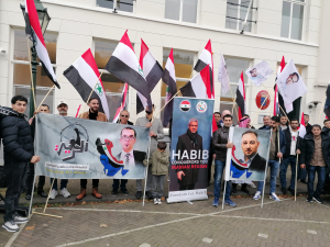 Statement of Ahwazi Activists’ Protest in Front of the Danish Embassy November 1, 2024