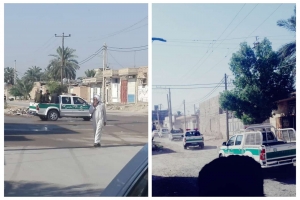 انتشارقوات الامن الايرانية لمنع الأحوازيين من اقامة صلاة عيد الفطر بالتزامن مع الدول العربية و الاسلامية