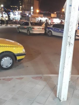 طوق امني مشدد في مدينة تستر الأحوازية