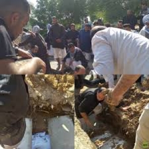 الامن الايراني يمنع الأحوازيين من الحضور في مراسم دفن جثمان الشهيد حسن الحيدري